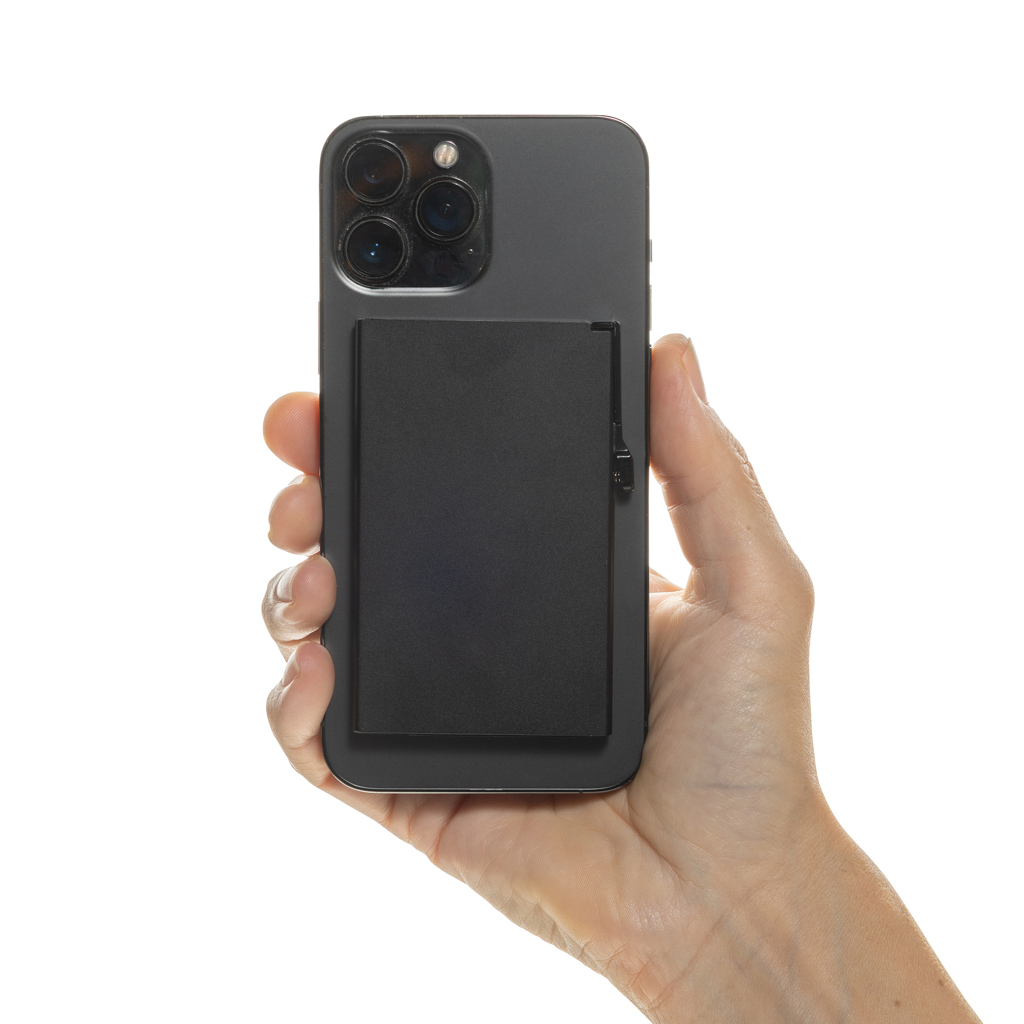 XD Collection Magnetischer RFID-Kartenhalter aus Aluminium für Smartphones XD Collection Magnetischer RFID-Kartenhalter aus Aluminium für Smartphones