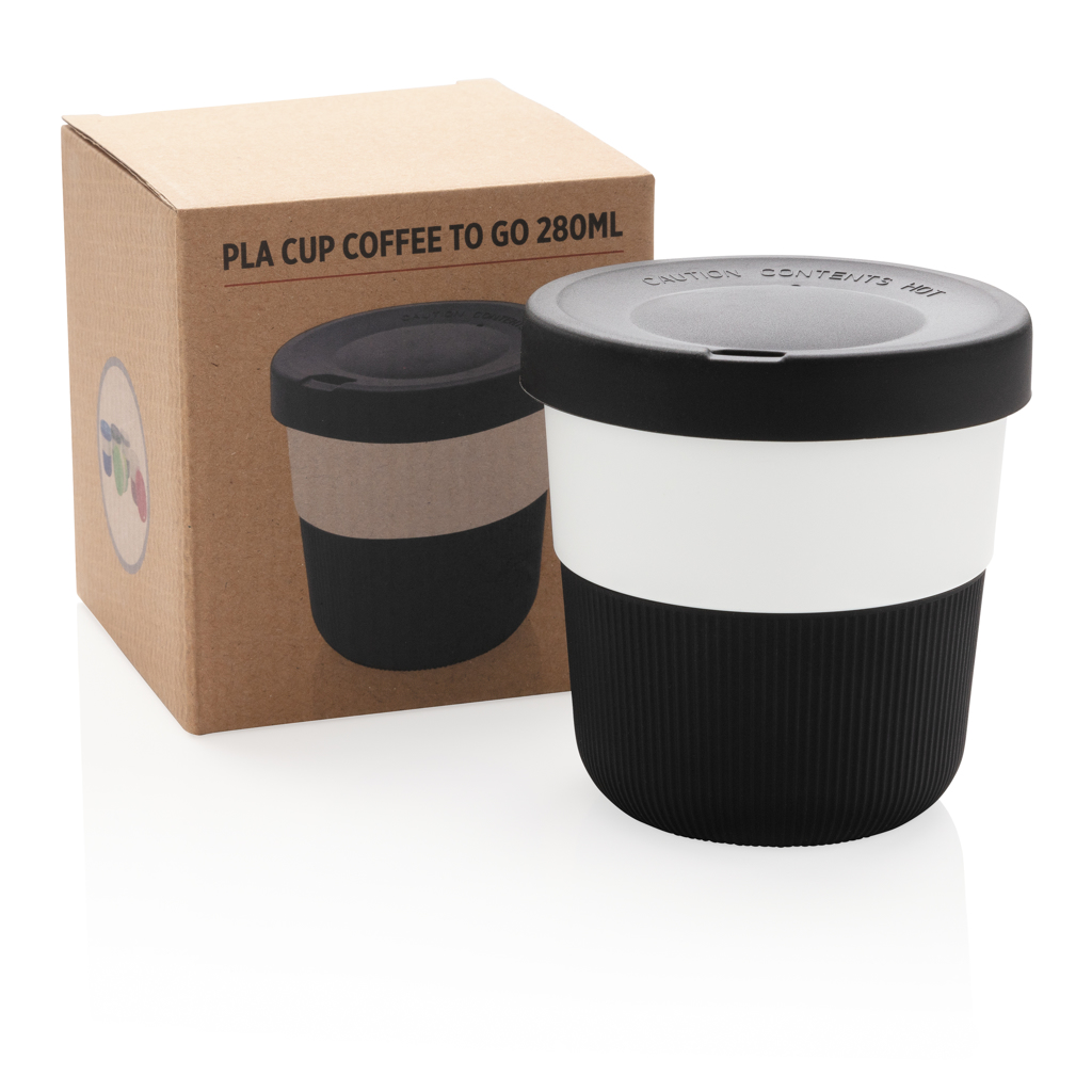 XD Collection PLA Coffee-To-Go Becher 280 ml mit Logo bedrucken