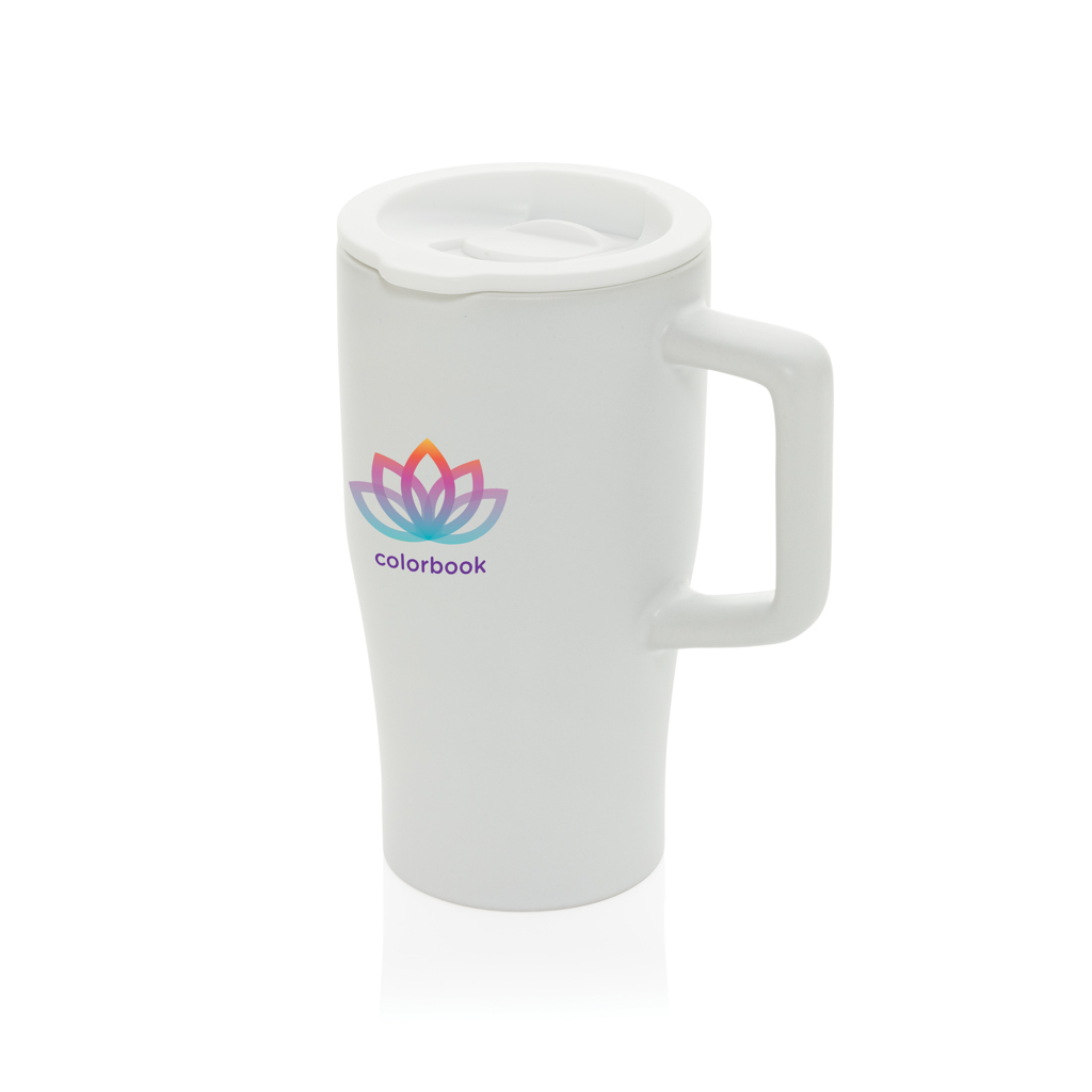 Keramik Luxe Quencher 490 ml Henkelbecher (XD Collection) – bedruckbar mit Logo Keramik Luxe Quencher 490 ml Henkelbecher (XD Collection) – bedruckbar mit Logo