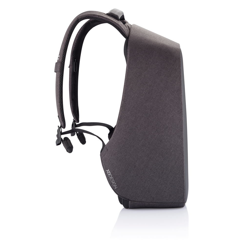 XD Design Bobby Hero Regular Anti-Diebstahl-Rucksack aus rPET mit Logodruck XD Design Bobby Hero Regular Anti-Diebstahl-Rucksack aus rPET mit Logodruck