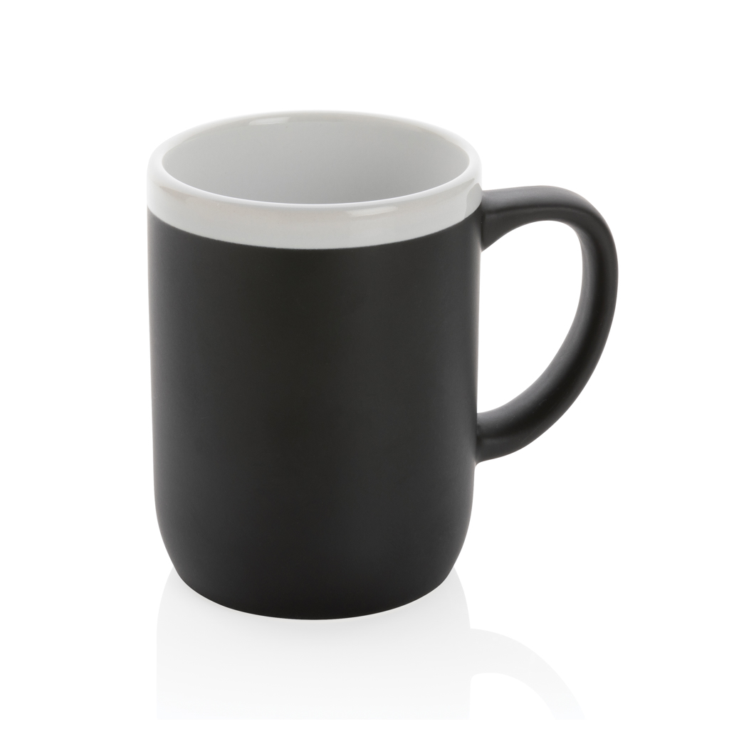 Keramikbecher 300 ml, spülmaschinenfest EN12875-1 – schwarz Keramikbecher 300 ml, spülmaschinenfest EN12875-1 – schwarz