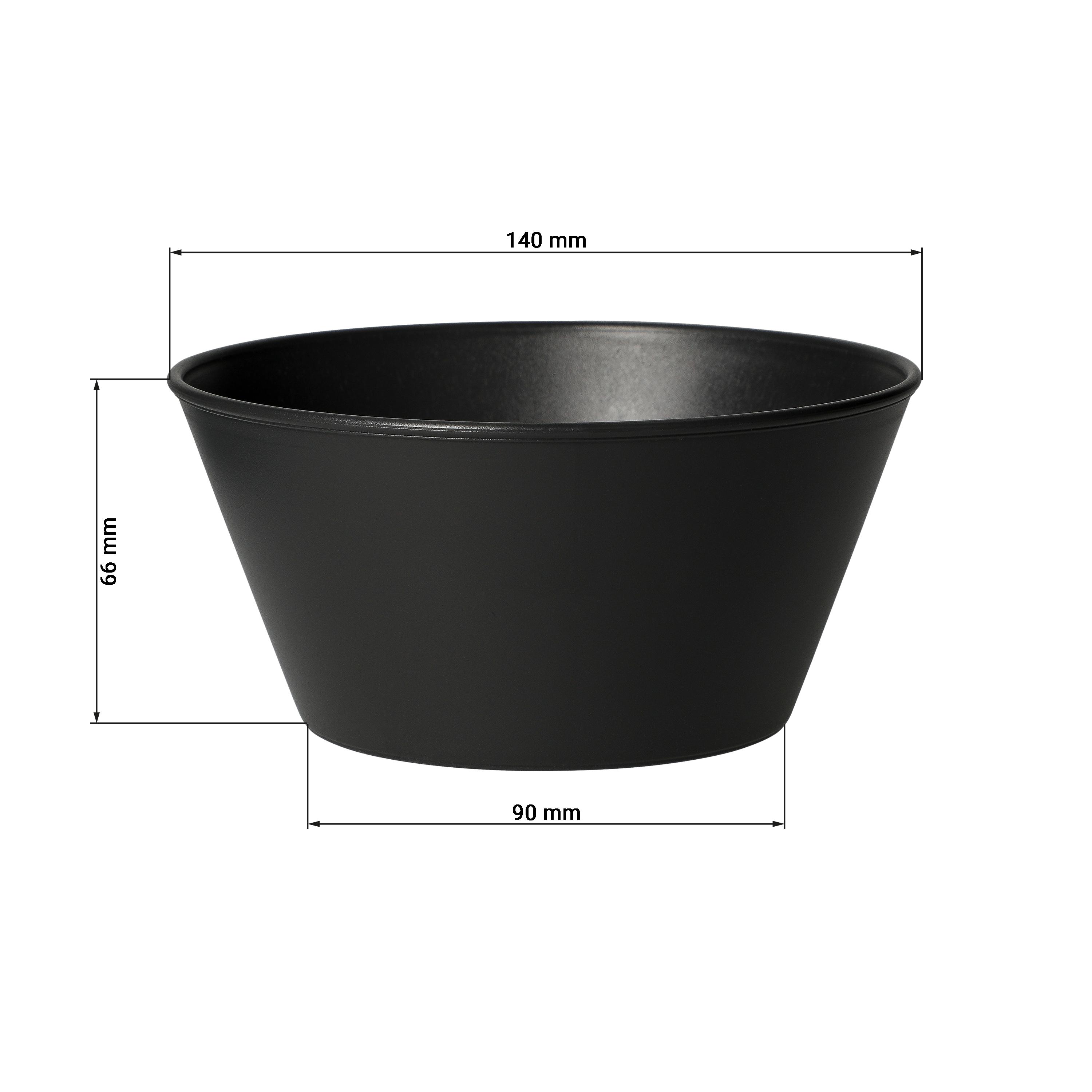 Mehrwegbecher "ToGo", 620 ml, elastoNature – DET1_Schiefer Mehrwegbecher "ToGo", 620 ml, elastoNature