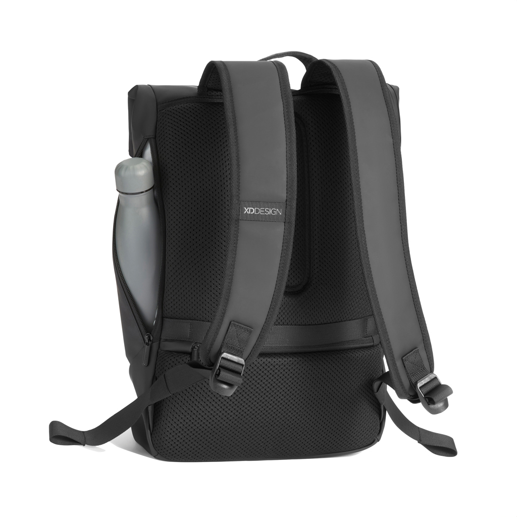 XD Design Urban Anti-Diebstahl-Rucksack mit 16-Zoll-Laptopfach, recyceltes PET, bedruckbar
