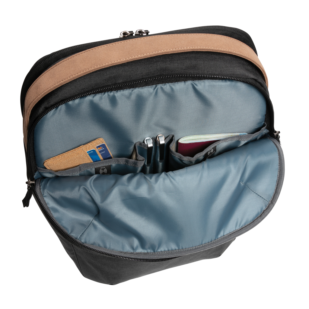 XD Xclusive Impact AWARE 15,6'' Laptop-Rucksack aus recyceltem PET, bedruckbar