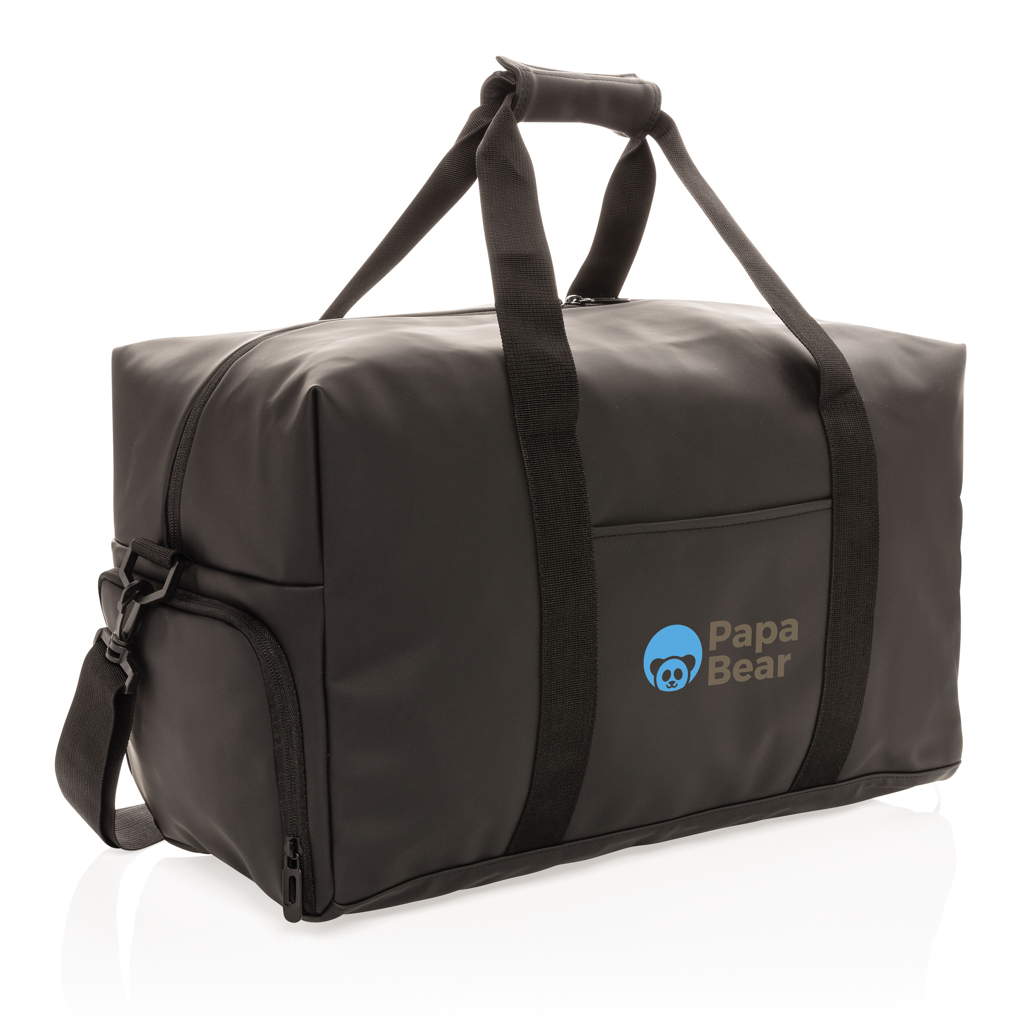 XD Collection Wochenendtasche PU schwarz mit Schuhfach 50 × 25 × 28 cm XD Collection Wochenendtasche PU schwarz mit Schuhfach 50 × 25 × 28 cm
