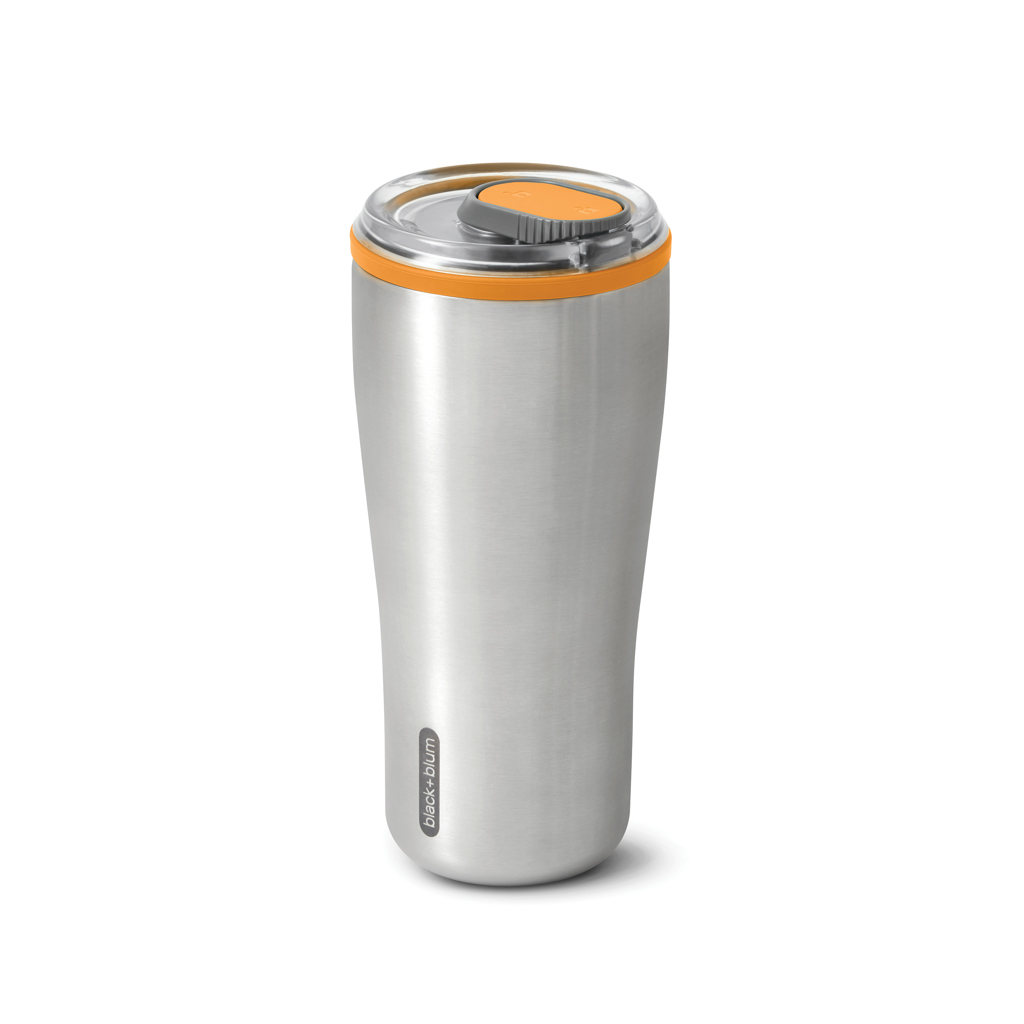 Black+Blum Reisebecher 600 ml, doppelwandig isoliert mit Logo-Gravur Black+Blum Reisebecher 600 ml, doppelwandig isoliert mit Logo-Gravur