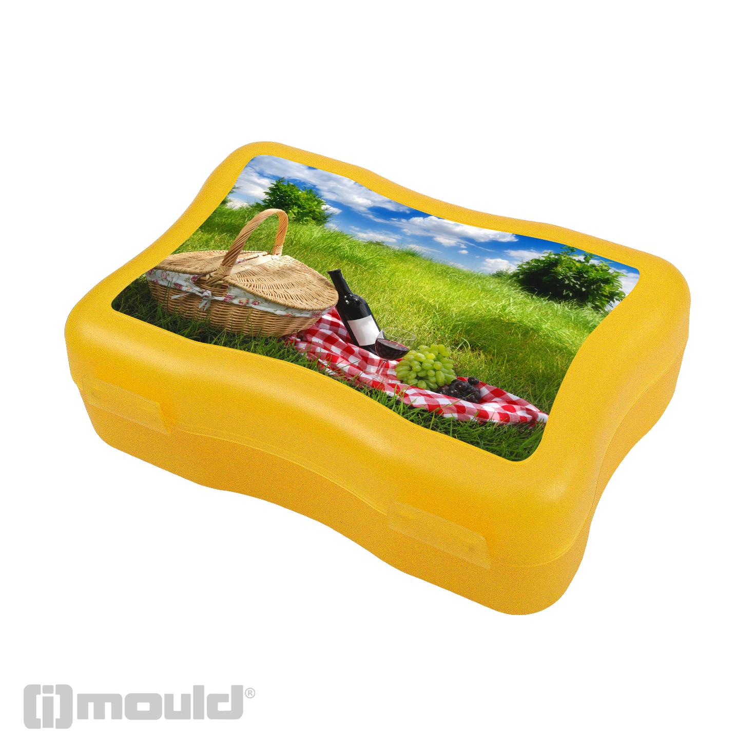 Brotzeitdose "Wave", mittel – INM1 Brotzeitdose "Wave", mittel