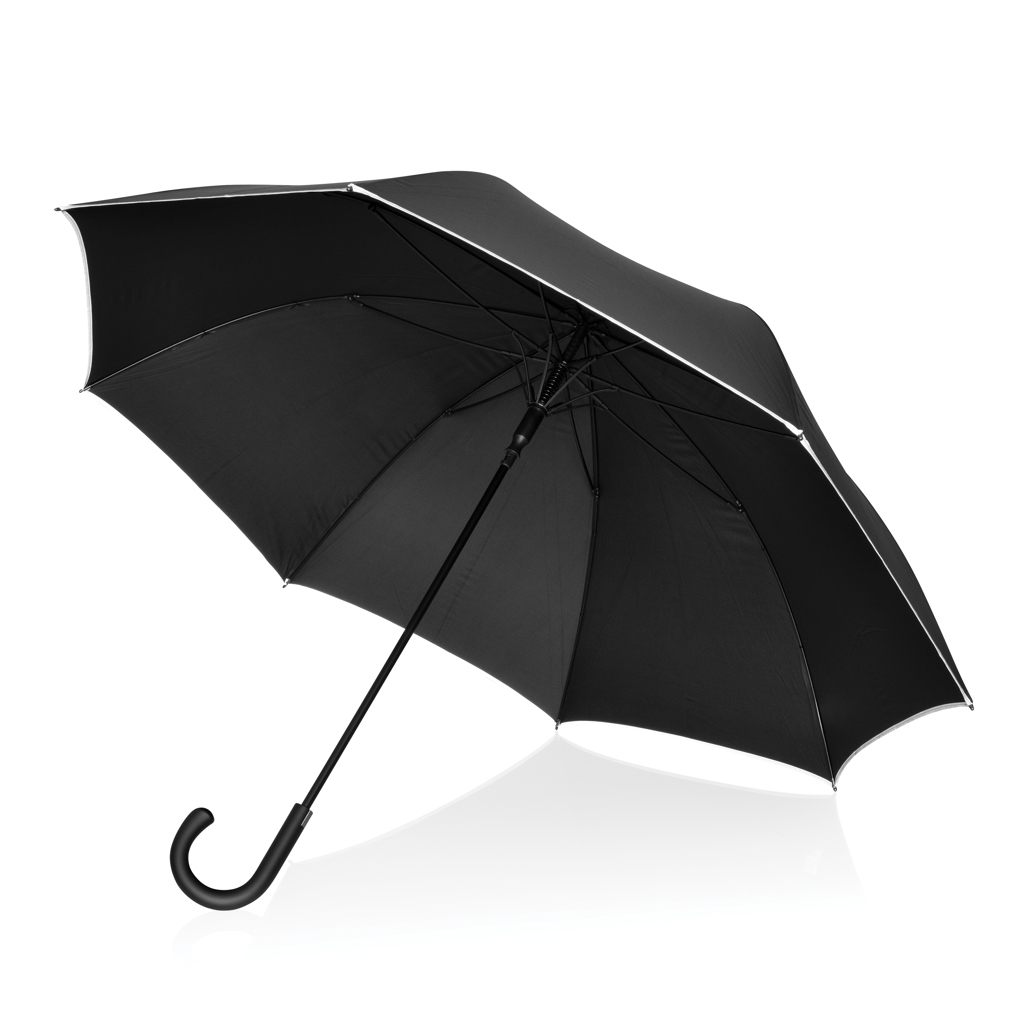 Swiss Peak OSLO 30 Zoll Auto-Open-Regenschirm mit UPF 50+ und Glasfasergestell, mit Logo bedruckbar