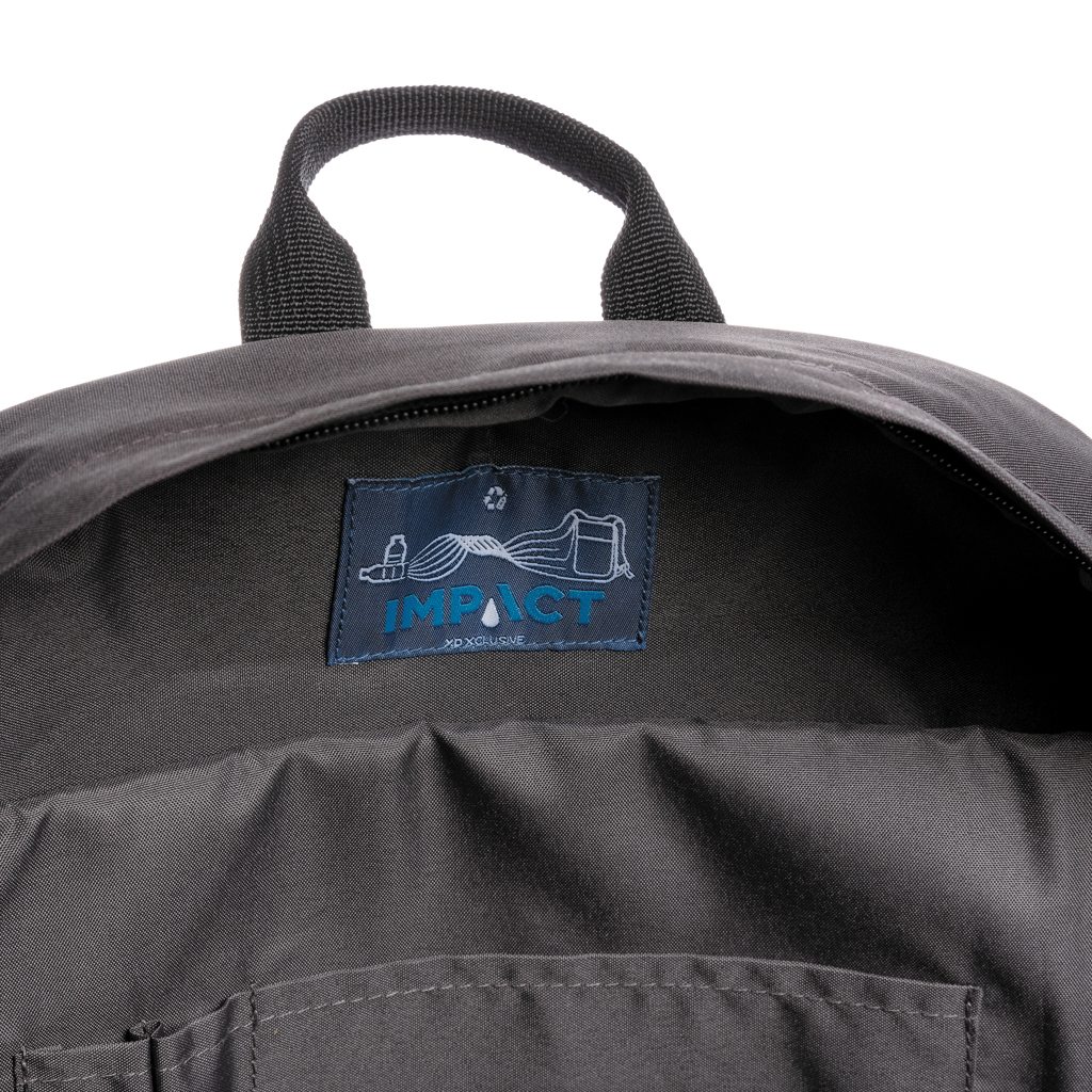 Impact AWARE RPET Basic Laptop-Rucksack 15,6 Zoll mit Logo bedrucken Impact AWARE RPET Basic Laptop-Rucksack 15,6 Zoll mit Logo bedrucken