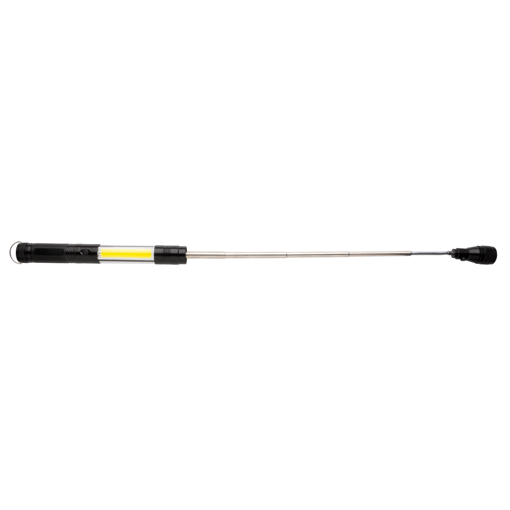 XD Collection Teleskop-Leuchte mit COB-Modul, Doppelmagnet und ausziehbarer Aluminiumstange