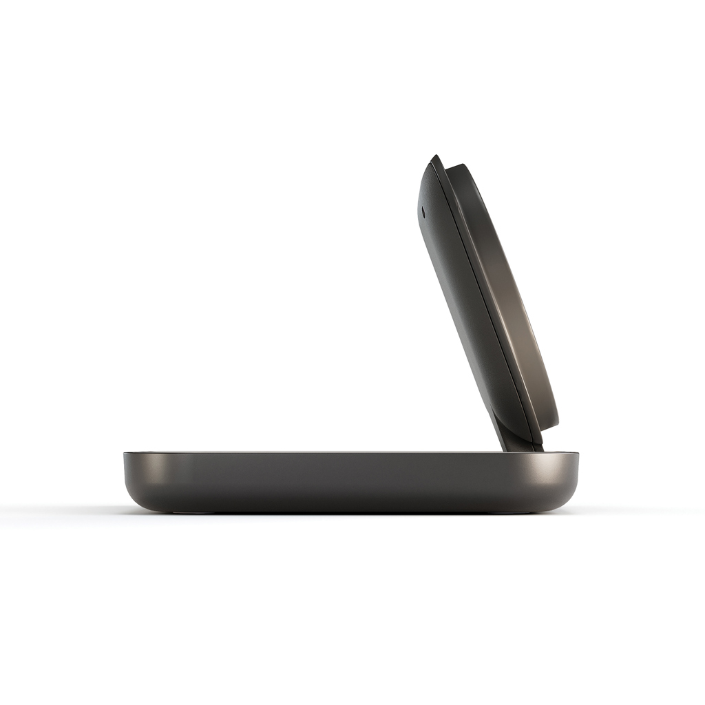 Zens Magnetic Nightstand Charger – Qi2-Nachttisch-Ladegerät mit Lasergravur