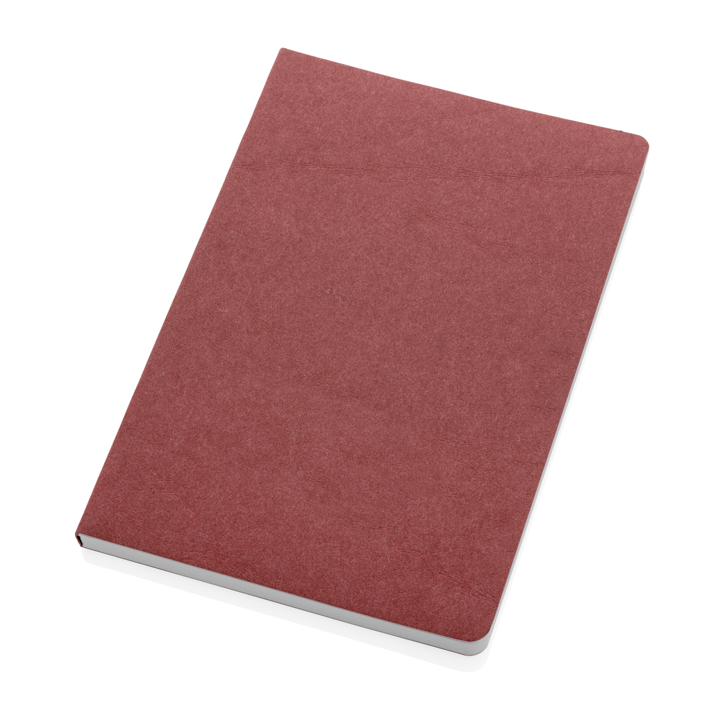 Salton A5 Notizbuch aus Kraftpapier mit 75 % Recyclinganteil (GRS) — bedruckbar