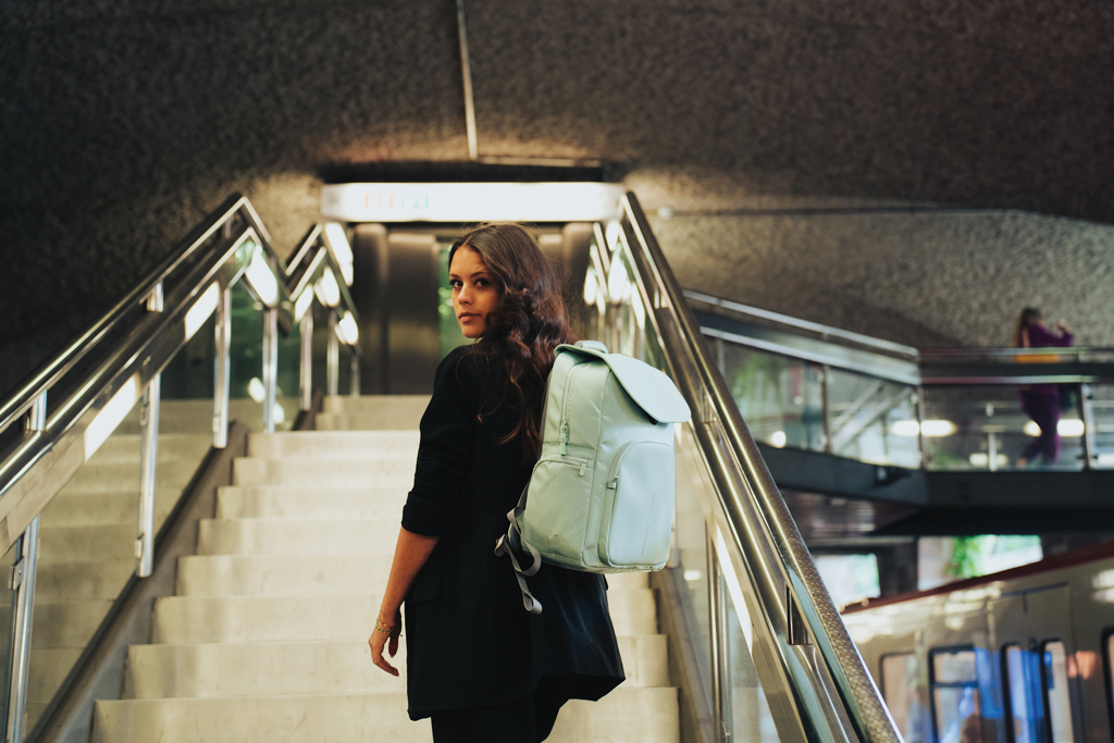 XD Design Soft Daypack — RPET-Rucksack mit RFID-Fach und 16-Zoll-Laptopfach, bedruckbar XD Design Soft Daypack — RPET-Rucksack mit RFID-Fach und 16-Zoll-Laptopfach, bedruckbar