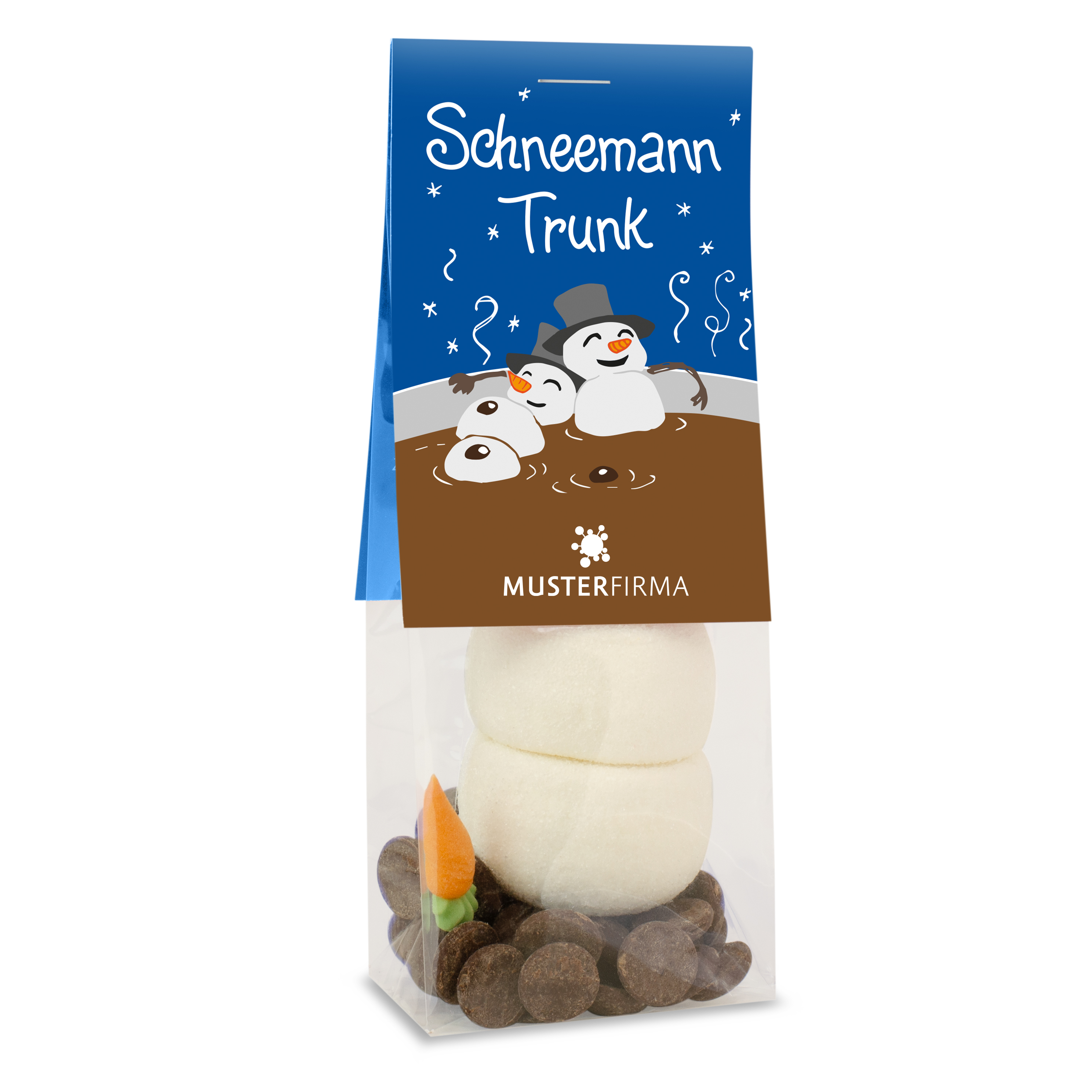 Naschbeutel Schneemann Trunk Naschbeutel Schneemann Trunk