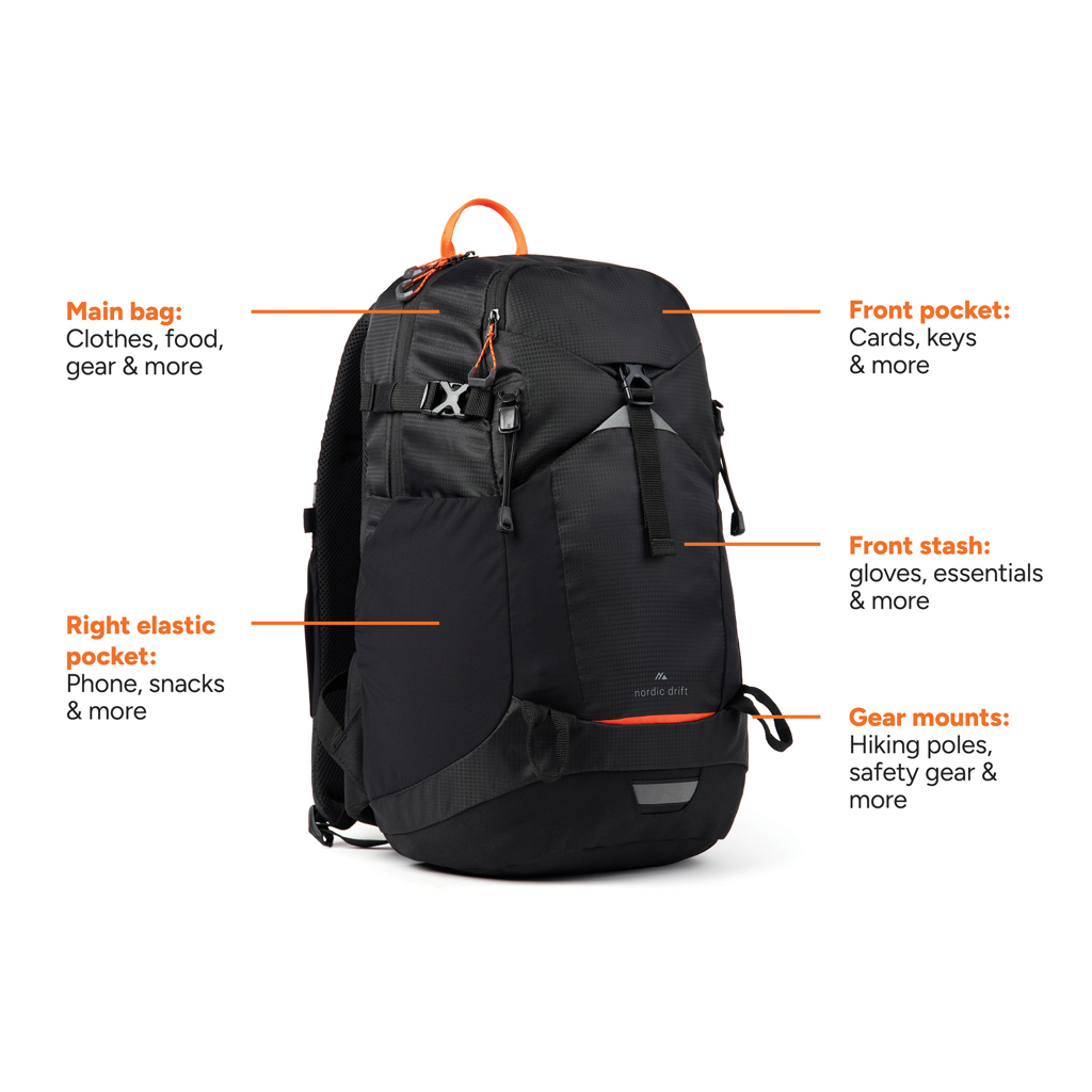 Nordic Drift Trail RCS Rucksack 24L bedrucken
