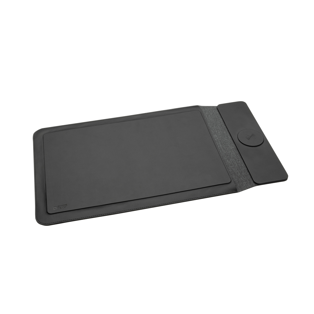 RCS-zertifiziertes 15,6'' Laptopsleeve 15W magnetisch schwarz