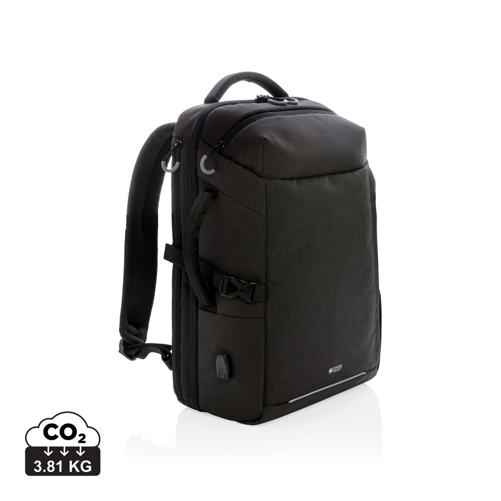 Swiss Peak AWARE XXL Wochenend-Reiserucksack aus recyceltem PET