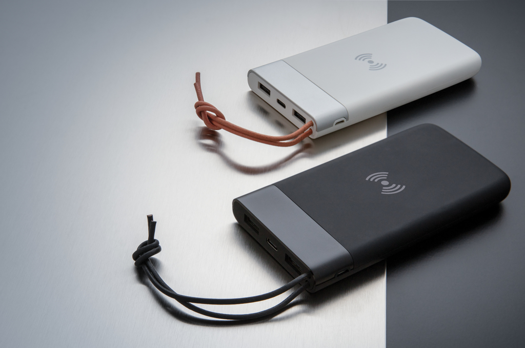 Pro Powerbank 8000 mAh Qi Wireless 5W – weiß