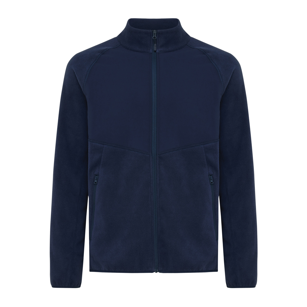 iqoniq Talung Mikrofleece-Jacke aus 100% recyceltem Polyester (Unisex) mit Logo-Veredelung iqoniq Talung Mikrofleece-Jacke aus 100% recyceltem Polyester (Unisex) mit Logo-Veredelung
