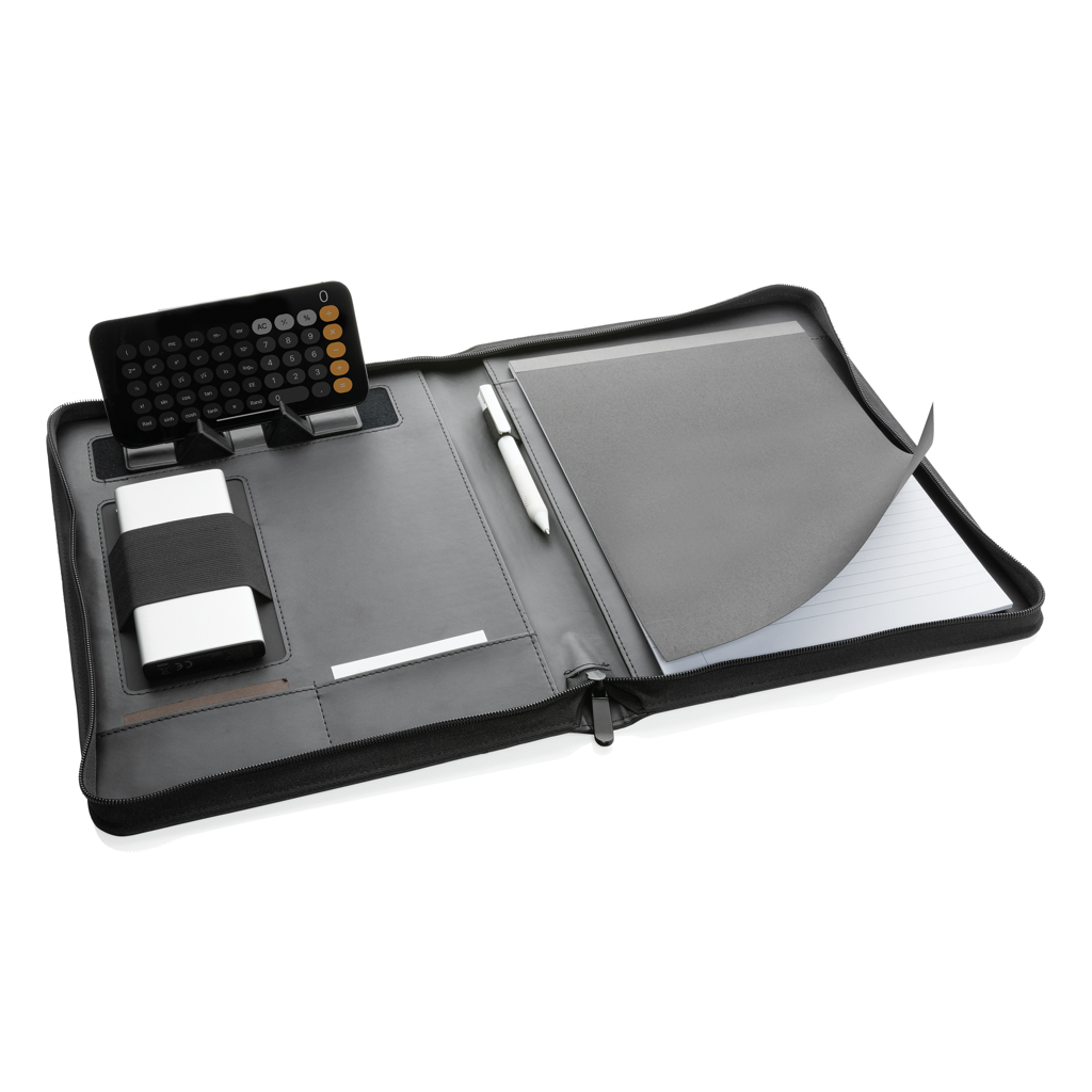 XD Collection RCS rPU Tech Portfolio A4 mit Reißverschluss – bedruckbar