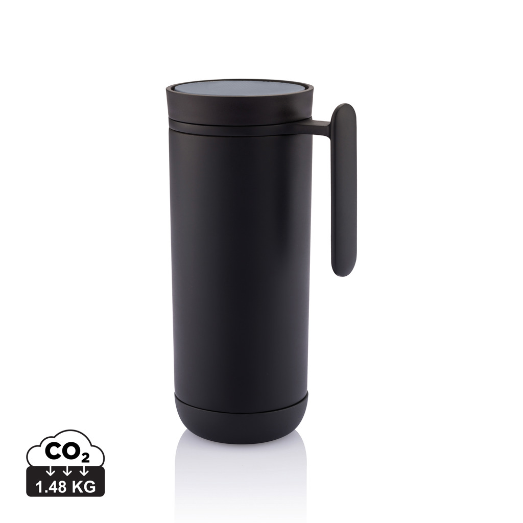 XD Design Clik Reisebecher 225 ml mit Griff, doppelwandig & auslaufsicher XD Design Clik Reisebecher 225 ml mit Griff, doppelwandig & auslaufsicher