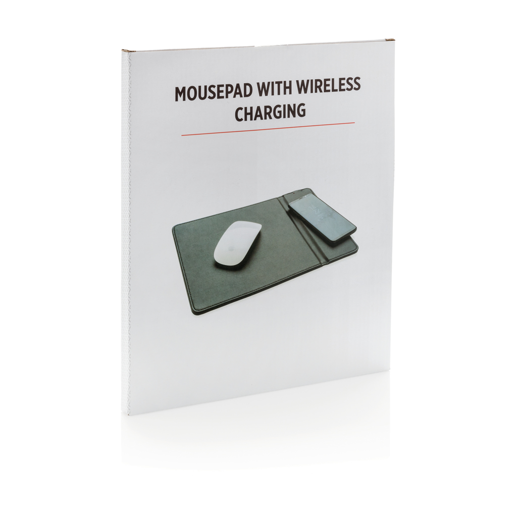 XD Collection Mousepad mit Wireless-5W-Charging und Handyhalter, Qi-kompatibel