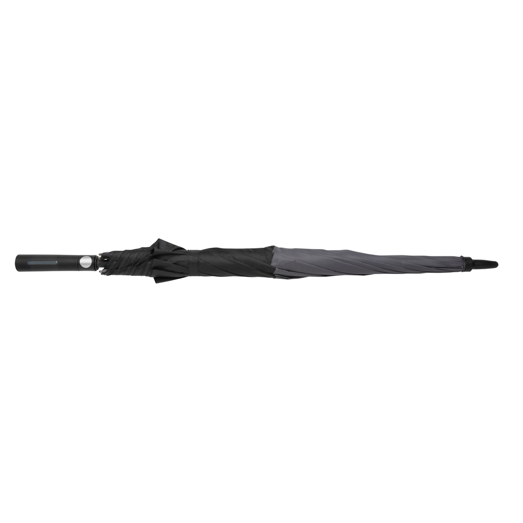 XD Collection 27'' Stormproof-Schirm aus RPET, Auto-Open, mit Logodruck veredelbar