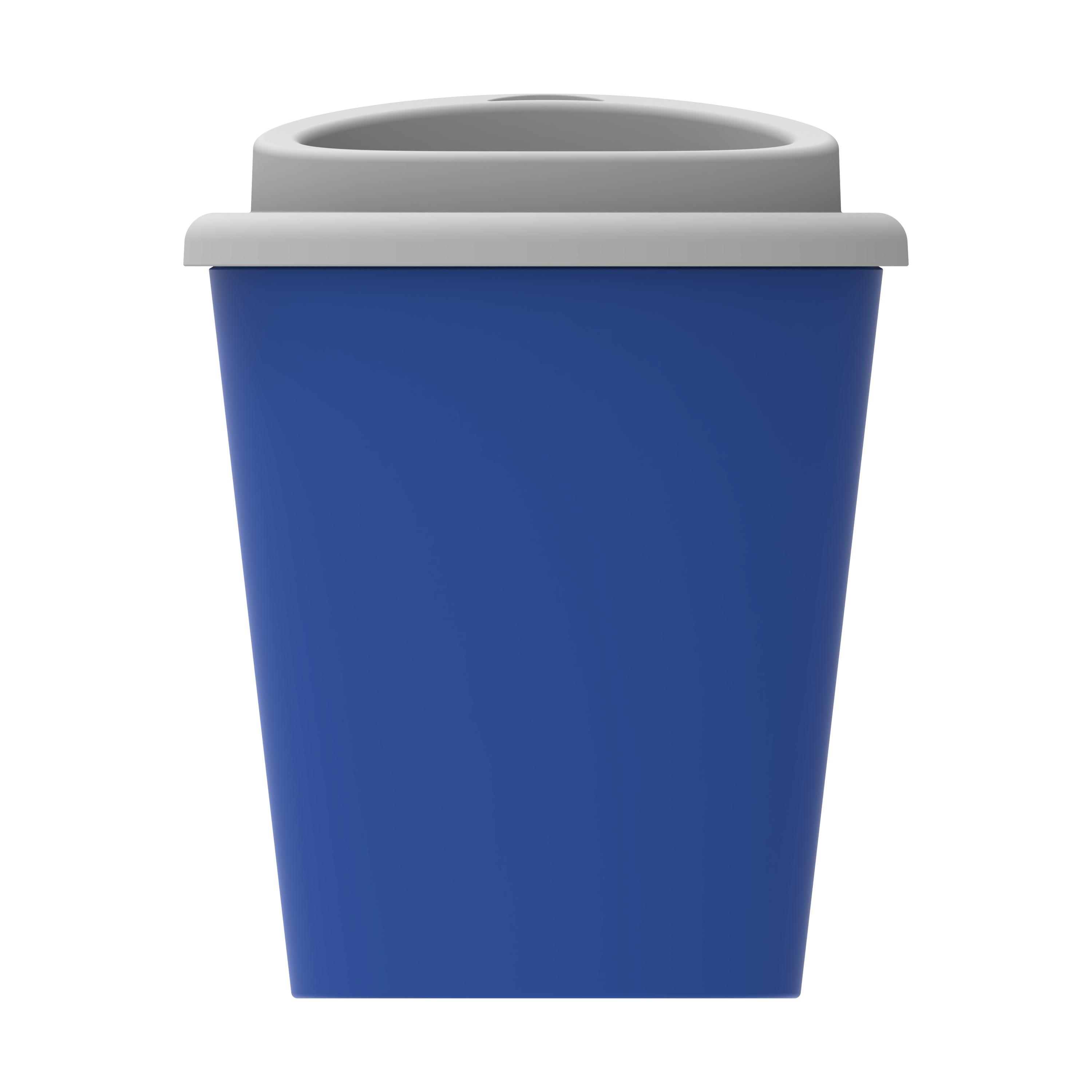 Kaffeebecher "Premium" small – TopView_Blau_Weiss_3 Kaffeebecher "Premium" small