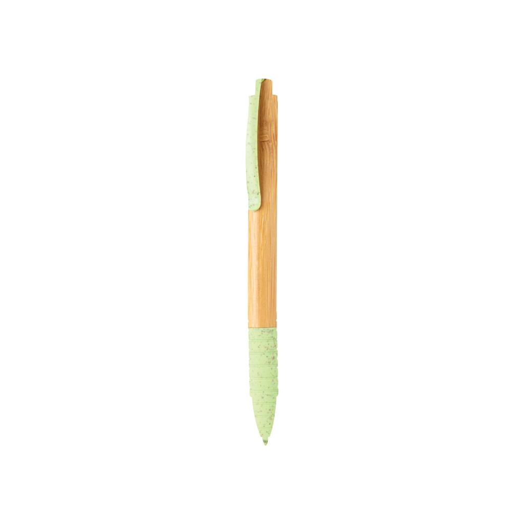 Bambus & Weizenstroh Stift mit Gravur oder Tampondruck Bambus & Weizenstroh Stift mit Gravur oder Tampondruck