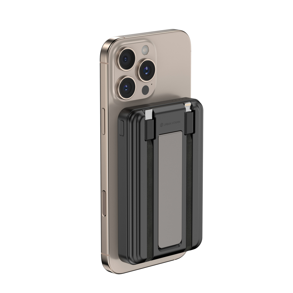 Urban Vitamin Delano 5-in-1 Powerbank 10.000mAh 20W PD magnetisch mit Wunschlogo