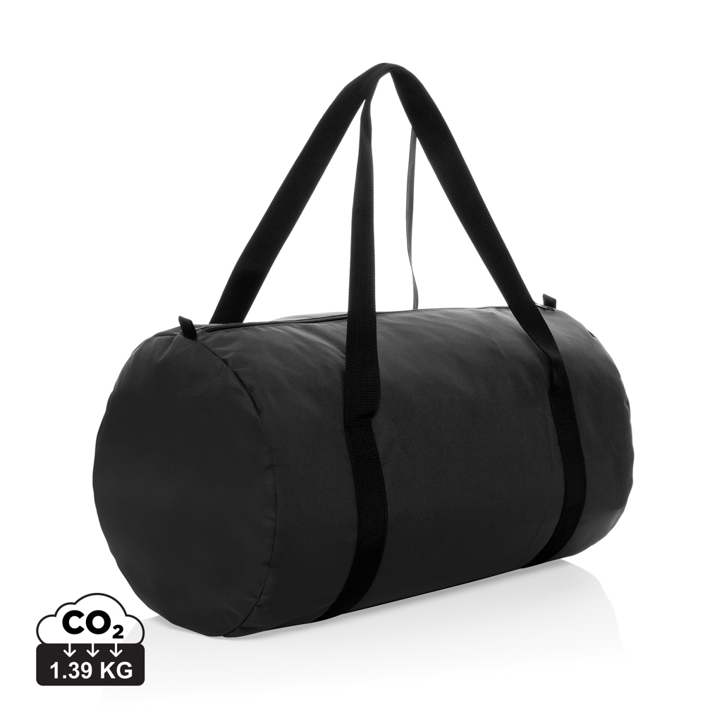 Dillon AWARE RPET Sporttasche faltbar – mit Logo bedruckbar