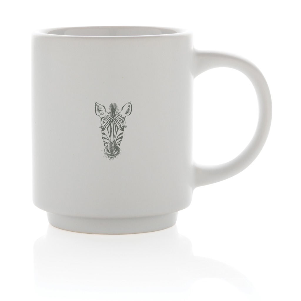 Keramik-Stapeltasse 180ml, spülmaschinenfest – weiß