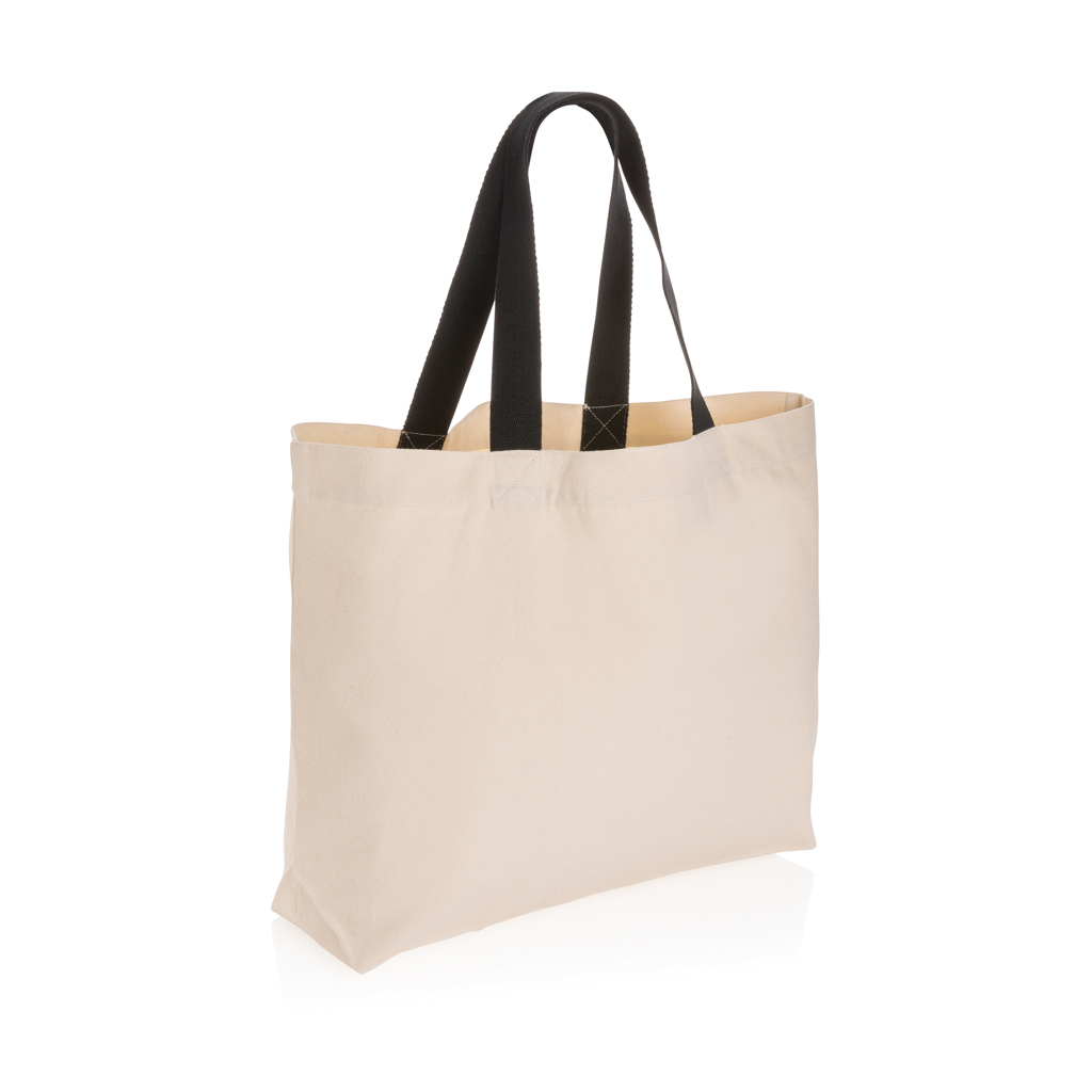 XD Collection Impact AWARE Tragetasche rCanvas 240 g/m² ungefärbt mit Logo-Veredelung