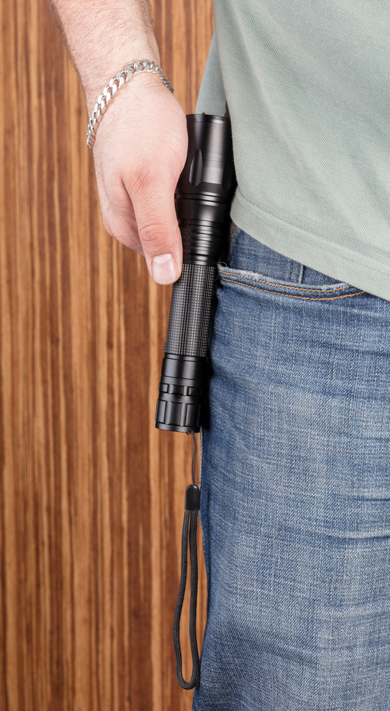XD Collection 10W Cree LED-Taschenlampe aus Aluminium mit Logo-Veredelung
