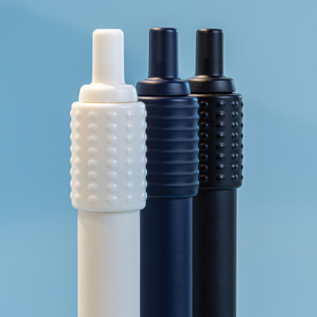 Anti-Stress-Kugelschreiber Quill XD Collection aus GRS-recyceltem rABS, bedruckbar