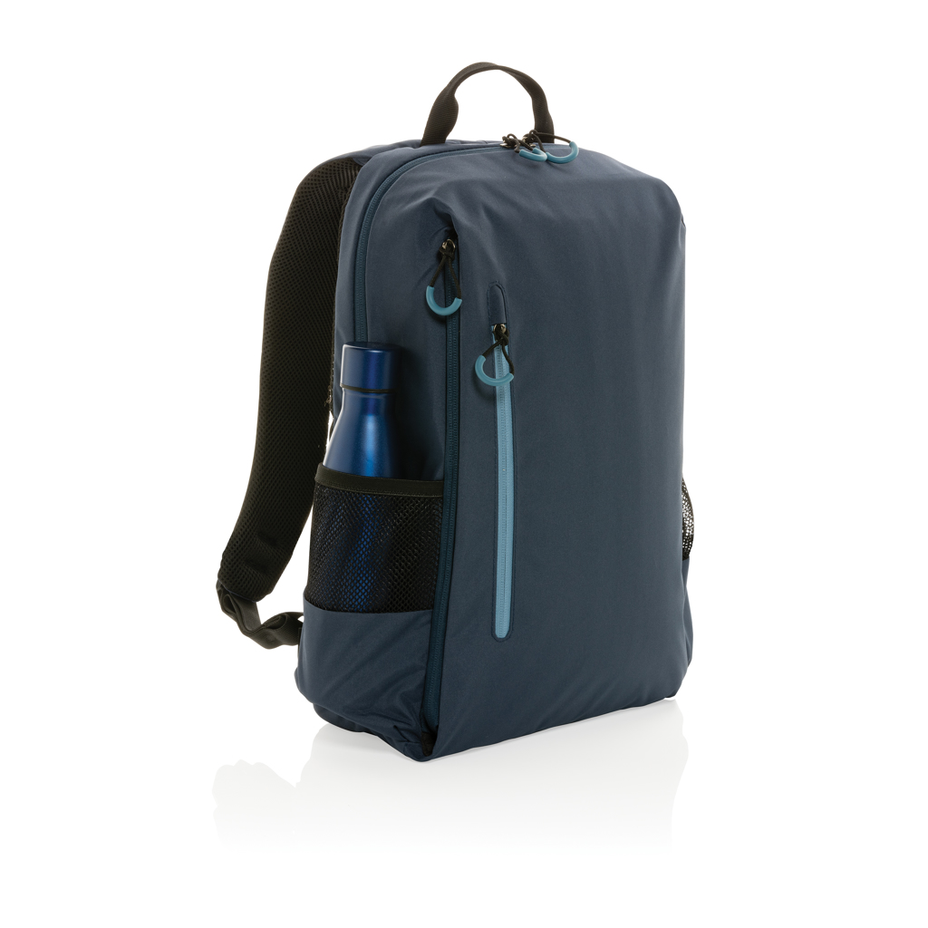 XD Xclusive Impact AWARE Lima 15,6 Zoll RFID Laptop-Rucksack aus recyceltem PET – bedruckbar XD Xclusive Impact AWARE Lima 15,6 Zoll RFID Laptop-Rucksack aus recyceltem PET – bedruckbar