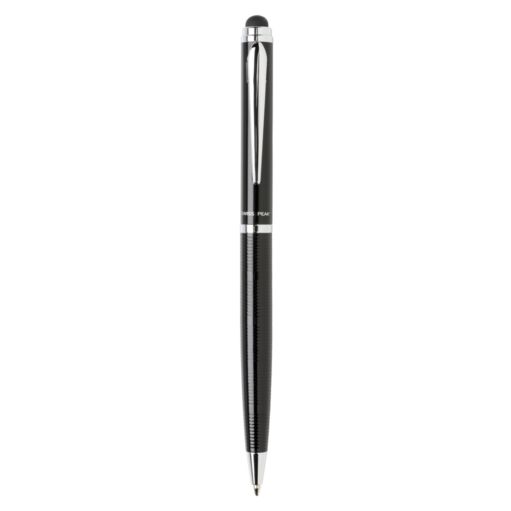 Swiss Peak Deluxe Stylus Kugelschreiber Metall mit Touchpen