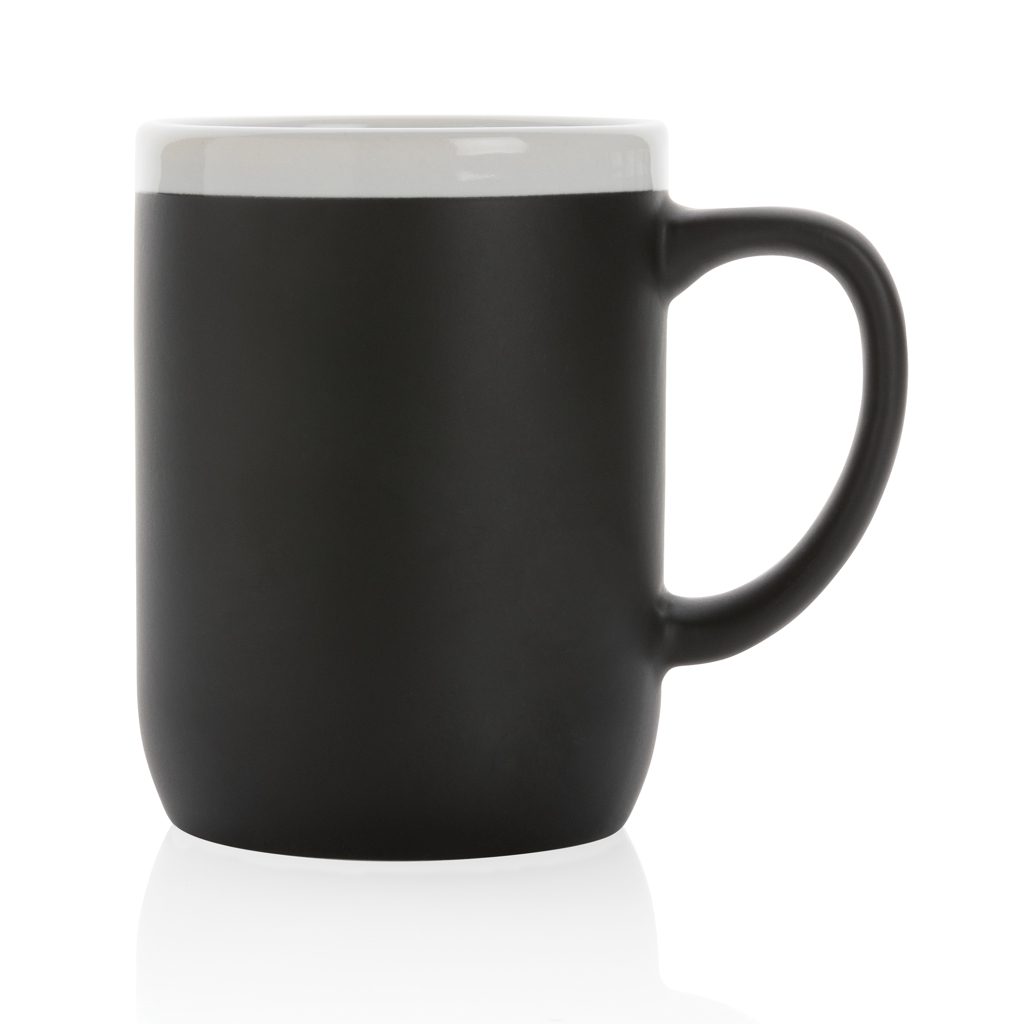 Keramikbecher 300 ml, spülmaschinenfest EN12875-1 – schwarz Keramikbecher 300 ml, spülmaschinenfest EN12875-1 – schwarz