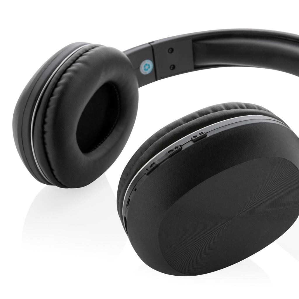 XD Collection JAM Bluetooth-Kopfhörer aus recyceltem RCS-Kunststoff, bedruckbar