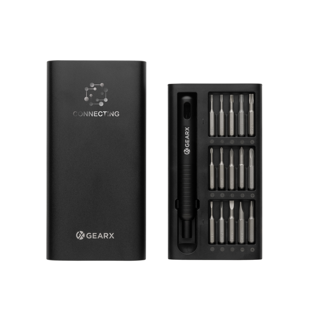 Gear X 31-in-1 Präzisions-Schraubendreher-Set im Aluminiumkoffer
