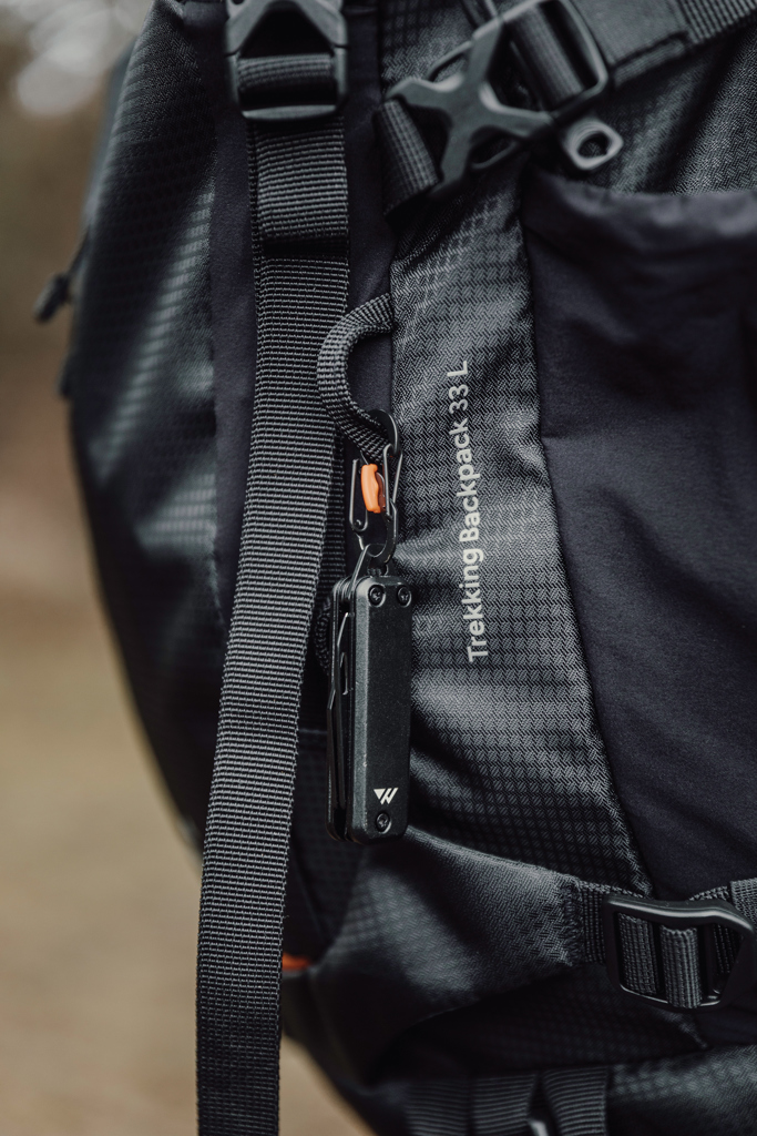 Nordic Drift Adventure Keychain Tool — 4-in-1-Multitool Edelstahl