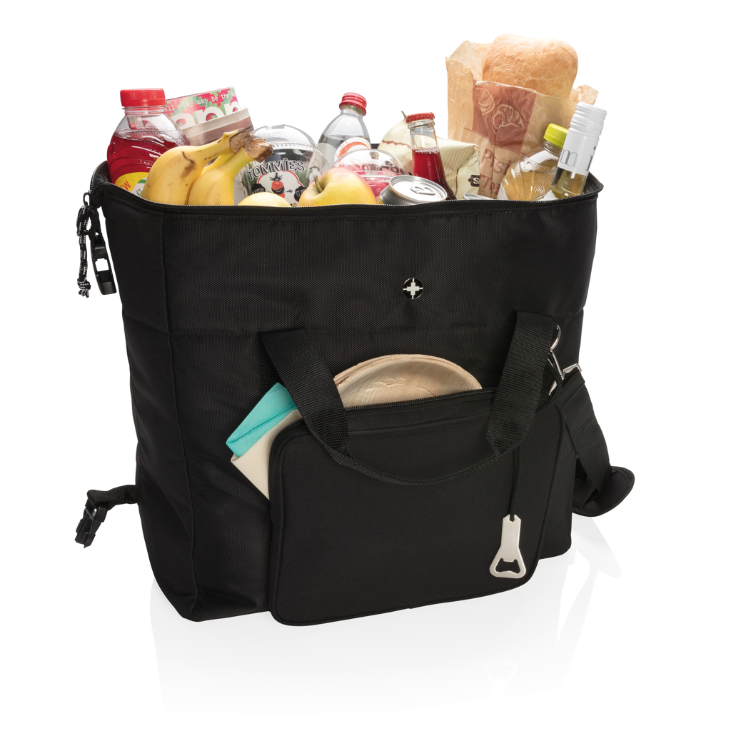 Swiss Peak XXL Kühl- und Tragetasche 40 L Polyester, Schwarz
