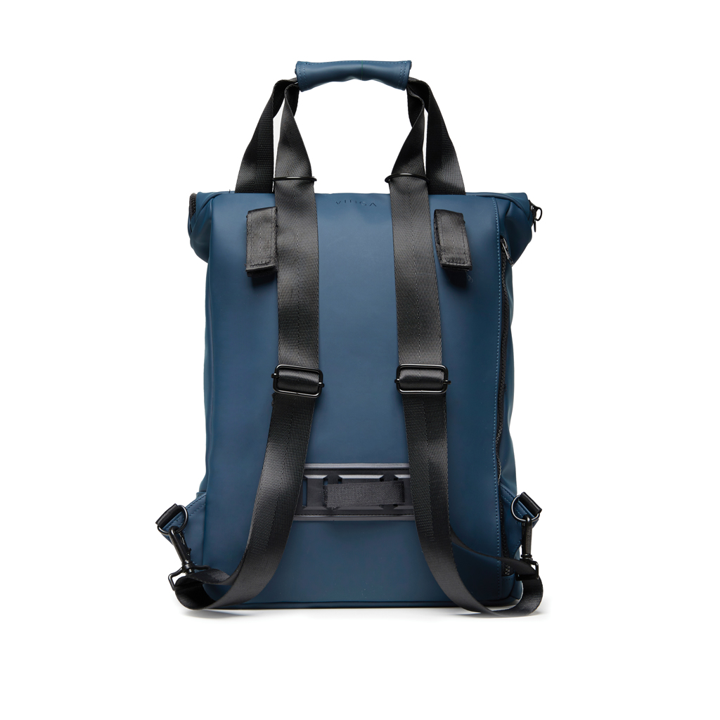 VINGA Baltimore Fahrradtasche mit 17-Zoll-Laptopfach, wandelbar zum Rucksack