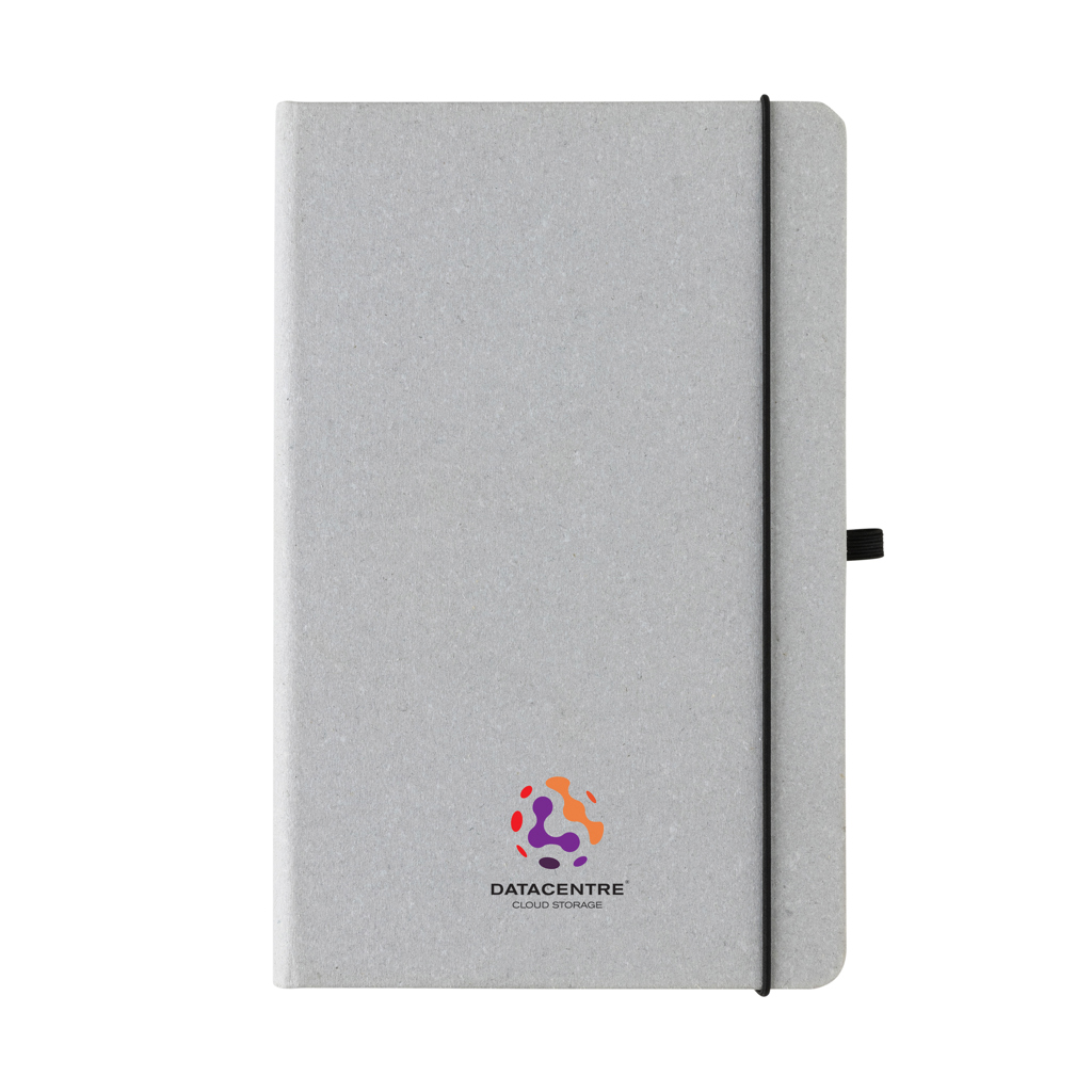 XD Collection A5 Notizbuch aus GRS recyceltem PU, Hardcover, bedruckbar