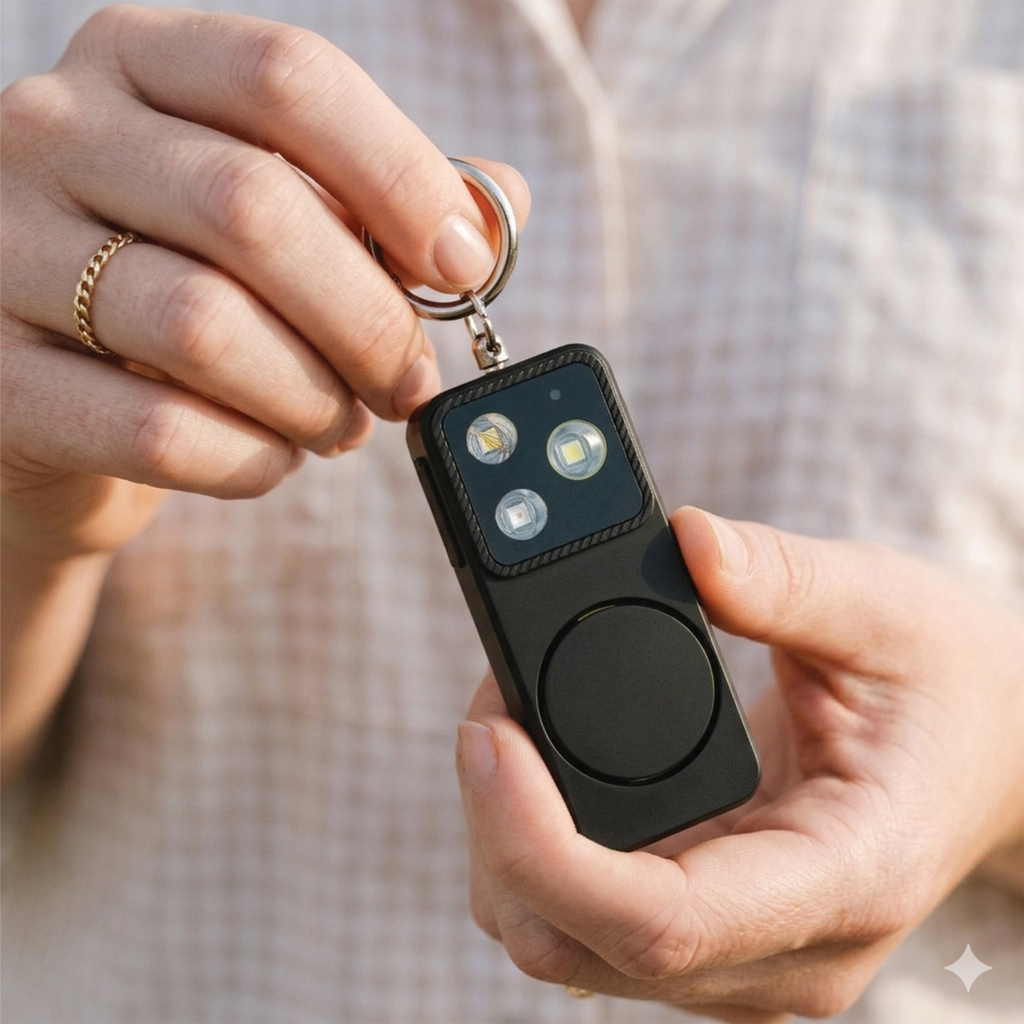 XD Collection GuardBuddy Personenalarm 150 dB mit USB-C-Akku, mit Logo bedruckbar XD Collection GuardBuddy Personenalarm 150 dB mit USB-C-Akku, mit Logo bedruckbar