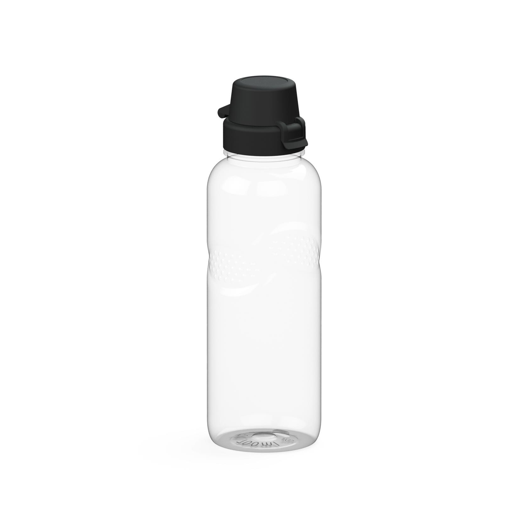 Trinkflasche Carve "School", 700 ml – transparent