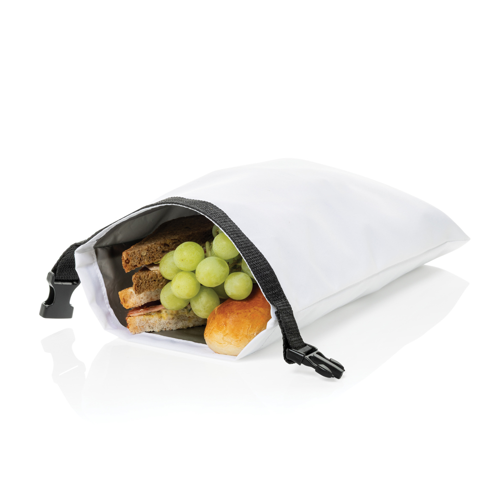 XD Collection Snackstrap faltbarer Lunchbag aus rPET, 30 × 20 cm, bedruckbar