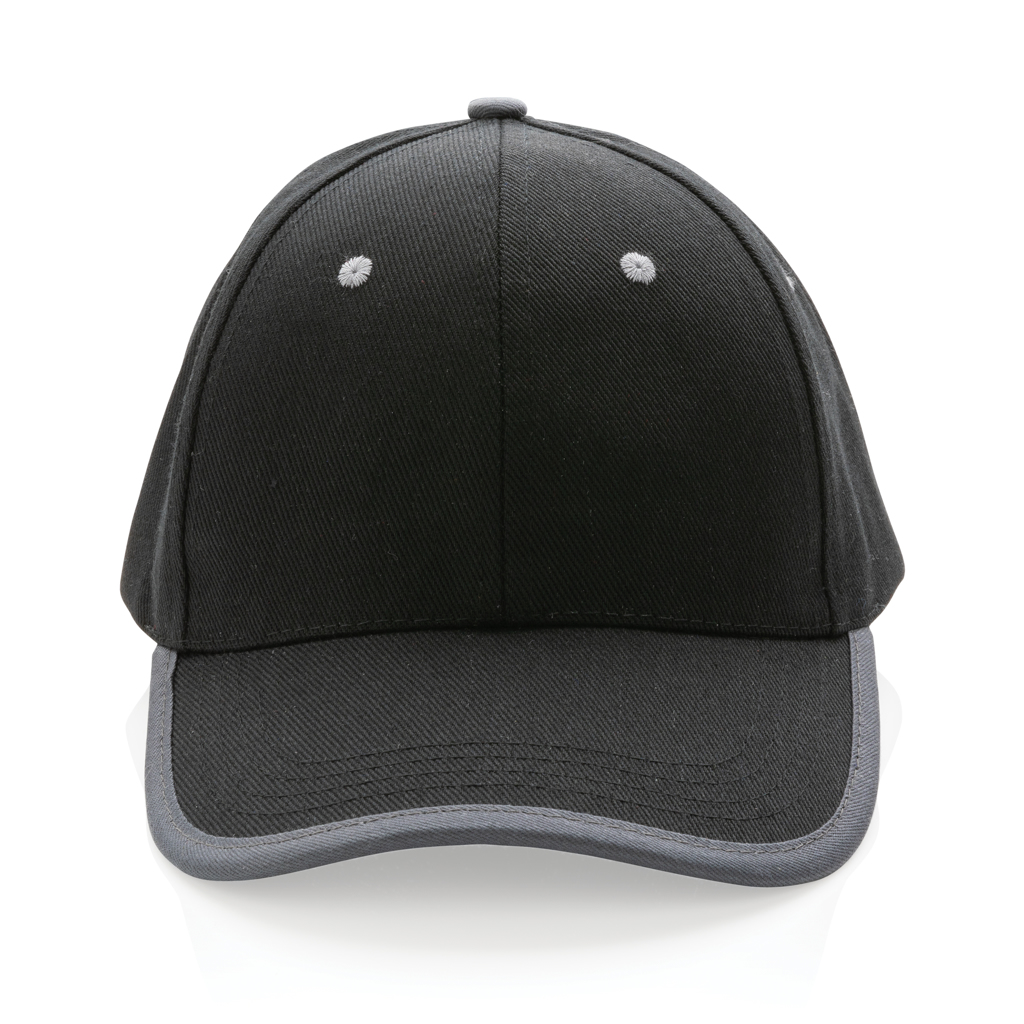 XD Collection Impact AWARE 6-Panel-Cap aus rCotton und rPET, bestickbar