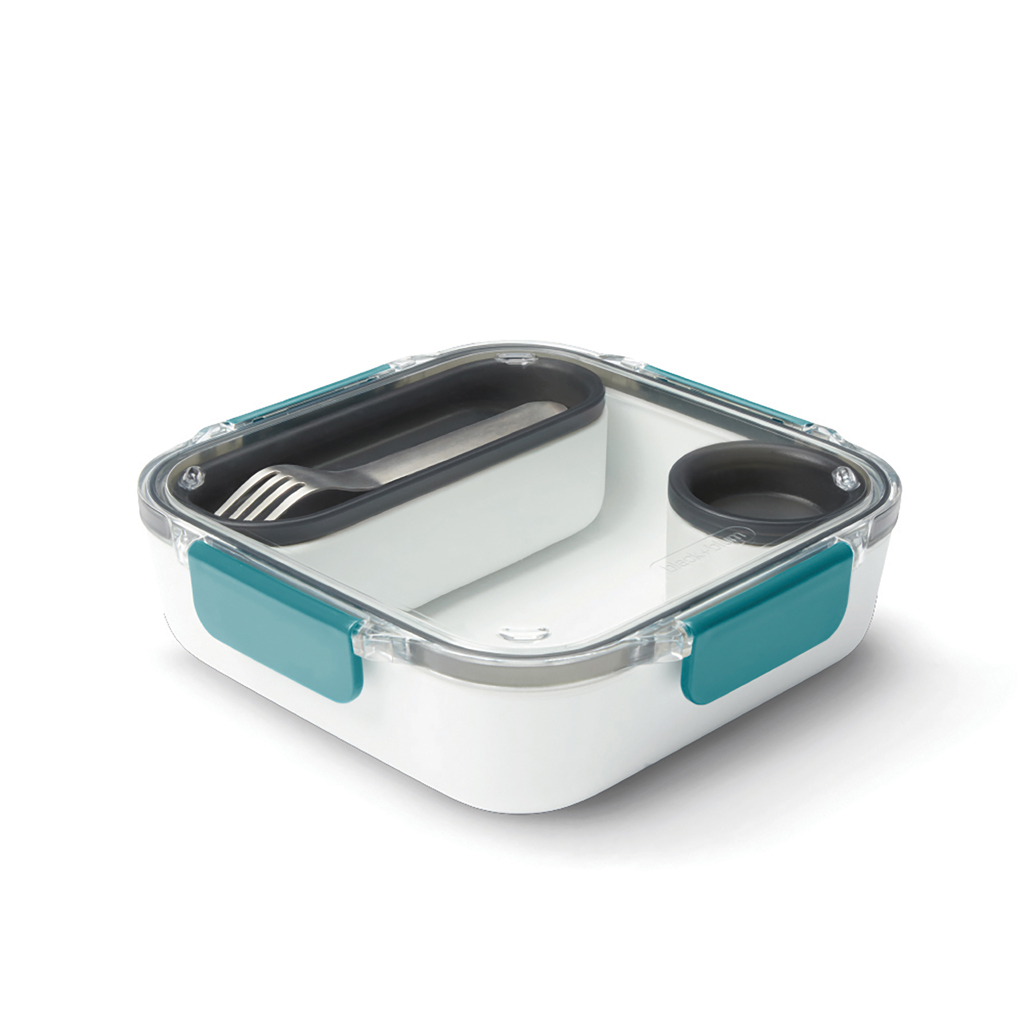 Black + Blum Lunch Box Original – Bento-Lunchbox mit Soßentopf, bedruckbar Black + Blum Lunch Box Original – Bento-Lunchbox mit Soßentopf, bedruckbar