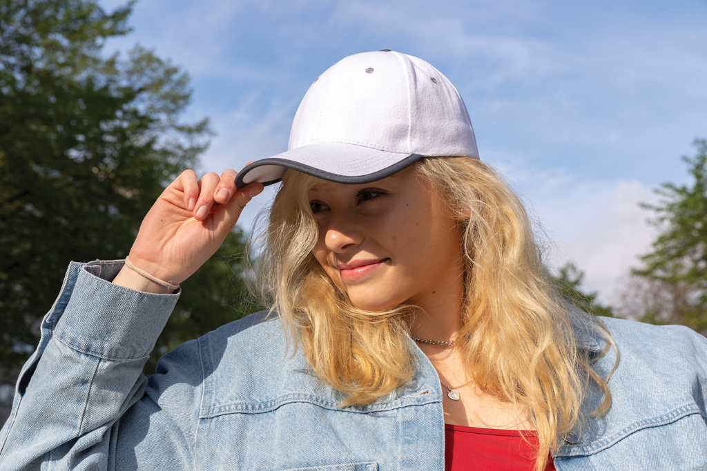 XD Collection Impact AWARE 6-Panel-Cap aus rCotton und rPET, bestickbar XD Collection Impact AWARE 6-Panel-Cap aus rCotton und rPET, bestickbar